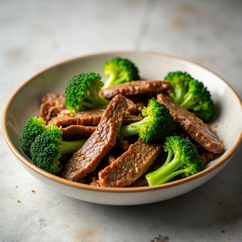 Ginger-Garlic Beef and Broccoli Stir-Fry