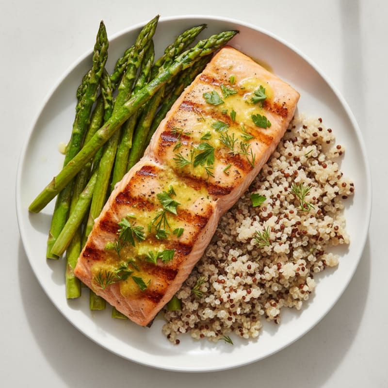 Lemon Herb Grilled Salmon