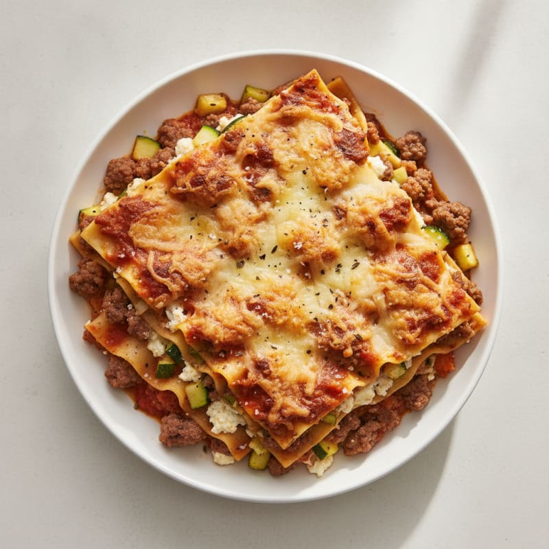 Classic Beef and Ricotta Lasagna Bake