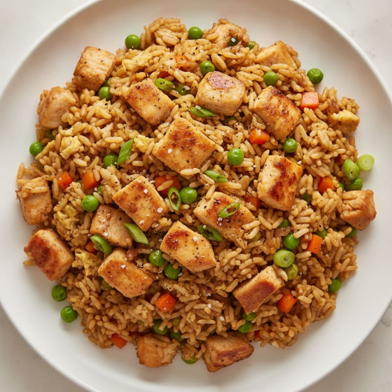 Savory Chicken and Vegetable Fried Rice