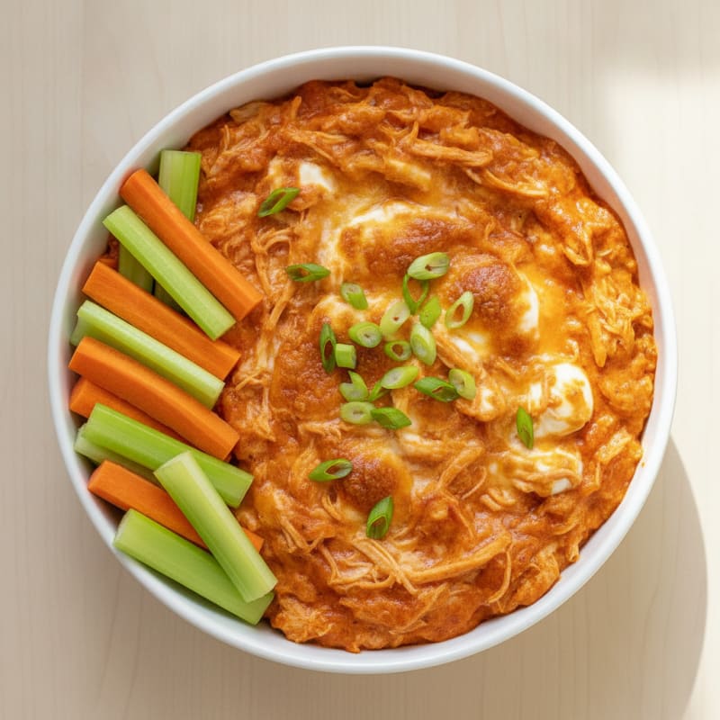 Buffalo Chicken Dip with Cream Cheese