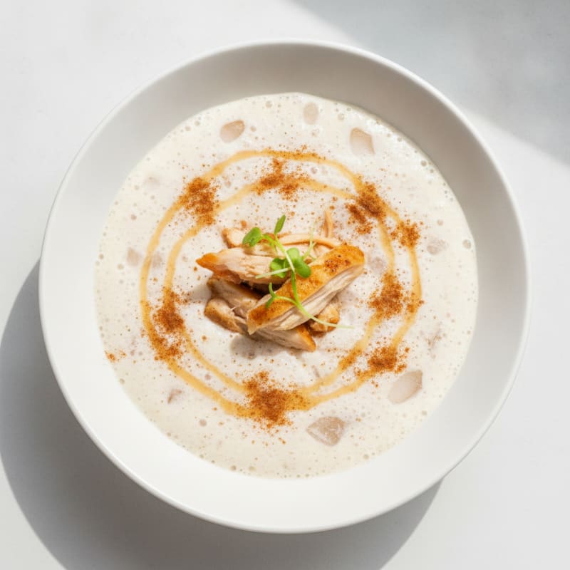 Vanilla Cinnamon Chicken Protein Shake