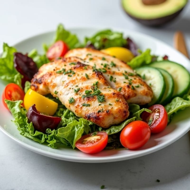 Light and Fresh Chicken Salad