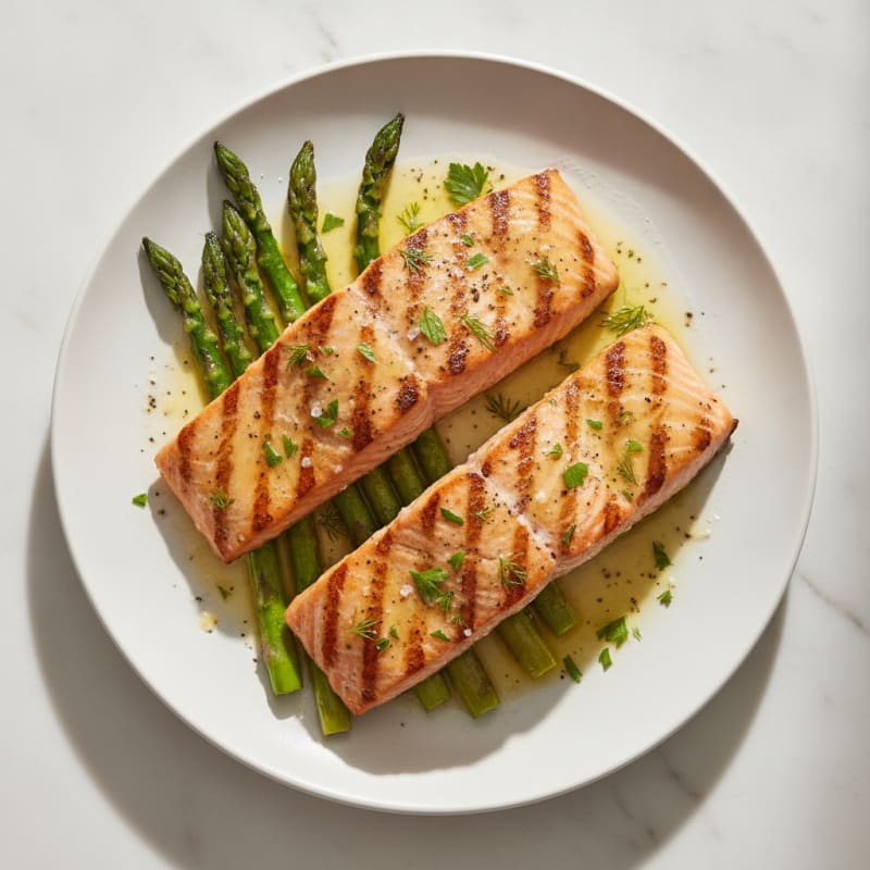 Lemon Herb Grilled Salmon
