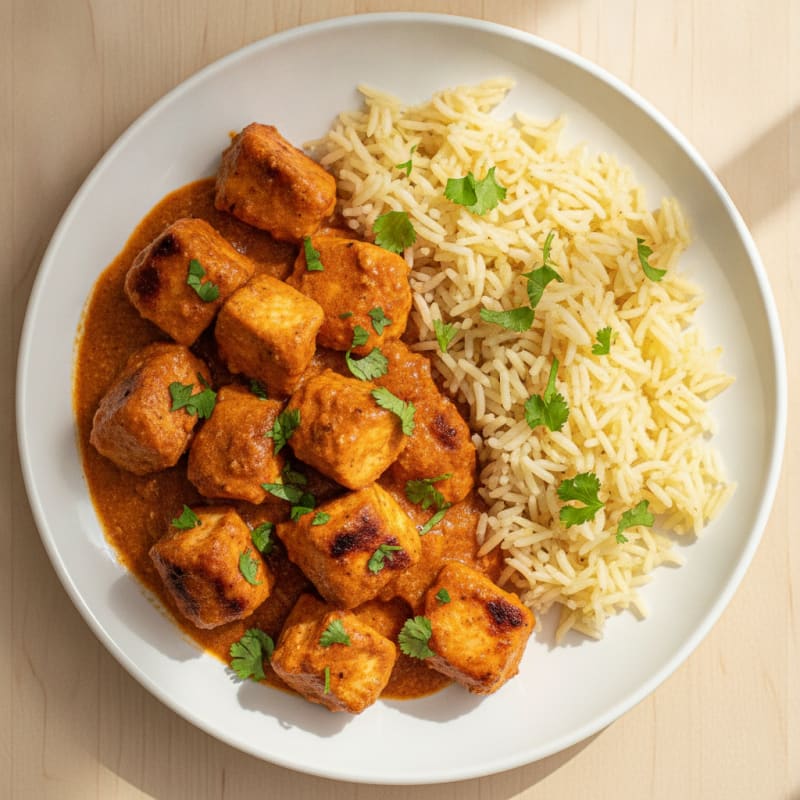 Chicken Tikka Masala with Basmati Rice