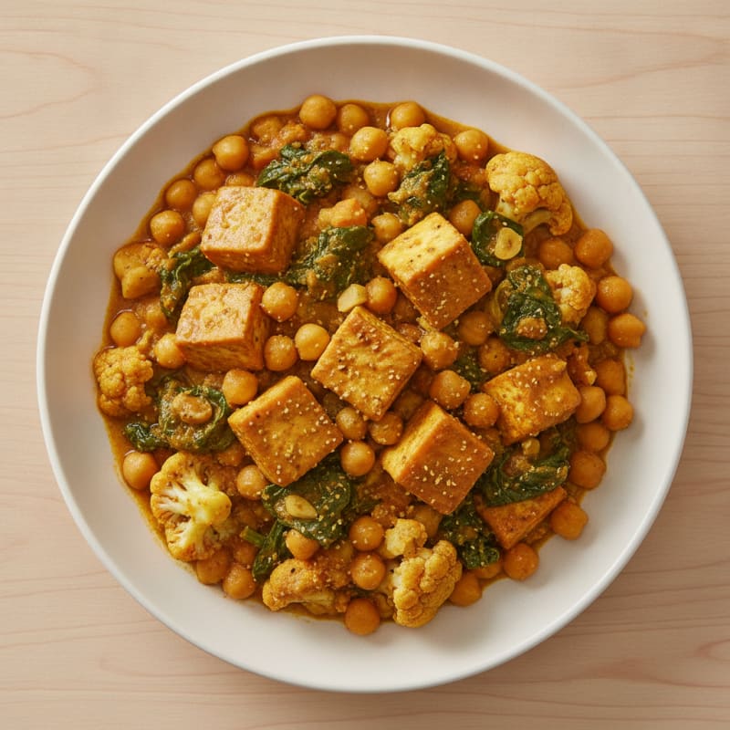 Hearty Chickpea and Vegetable Curry