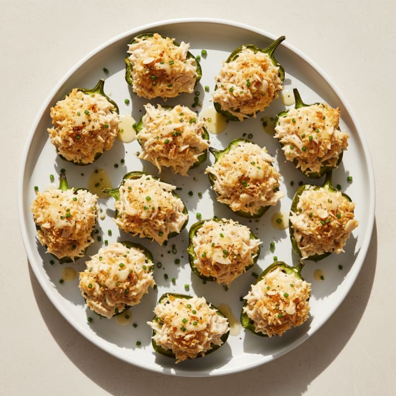 Crispy Jalapeño Poppers with Cream Cheese
