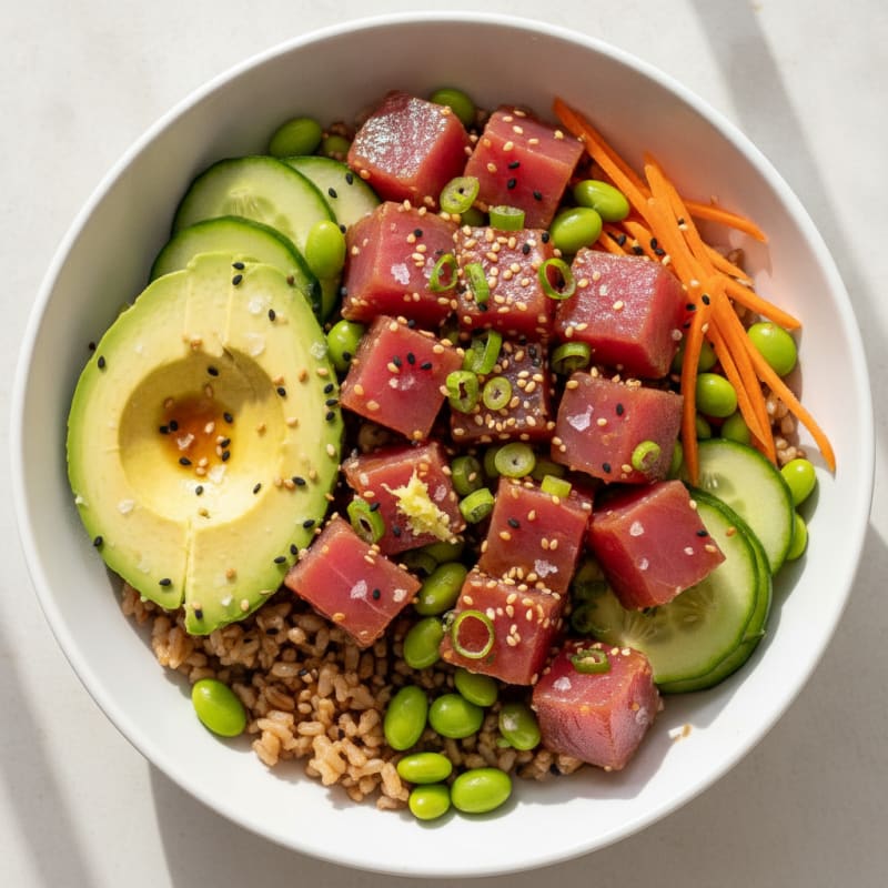 Ahi Tuna Poke Bowl