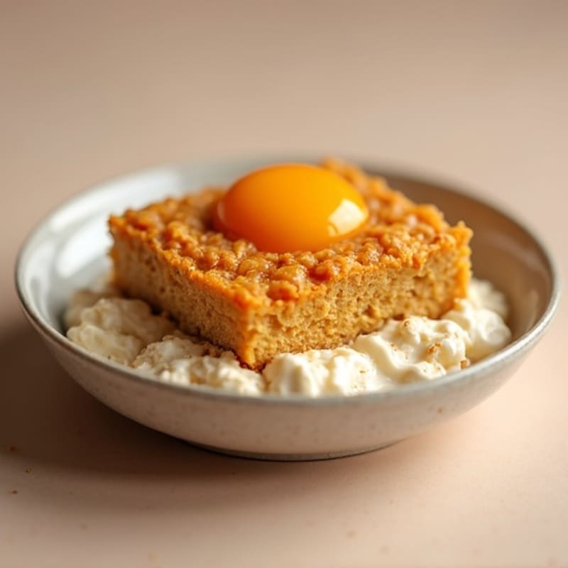 Creamy Pumpkin Spice Baked Oats