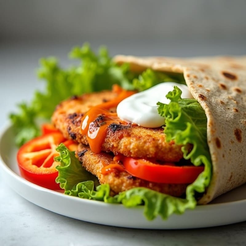 Crispy Buffalo Chicken Wrap