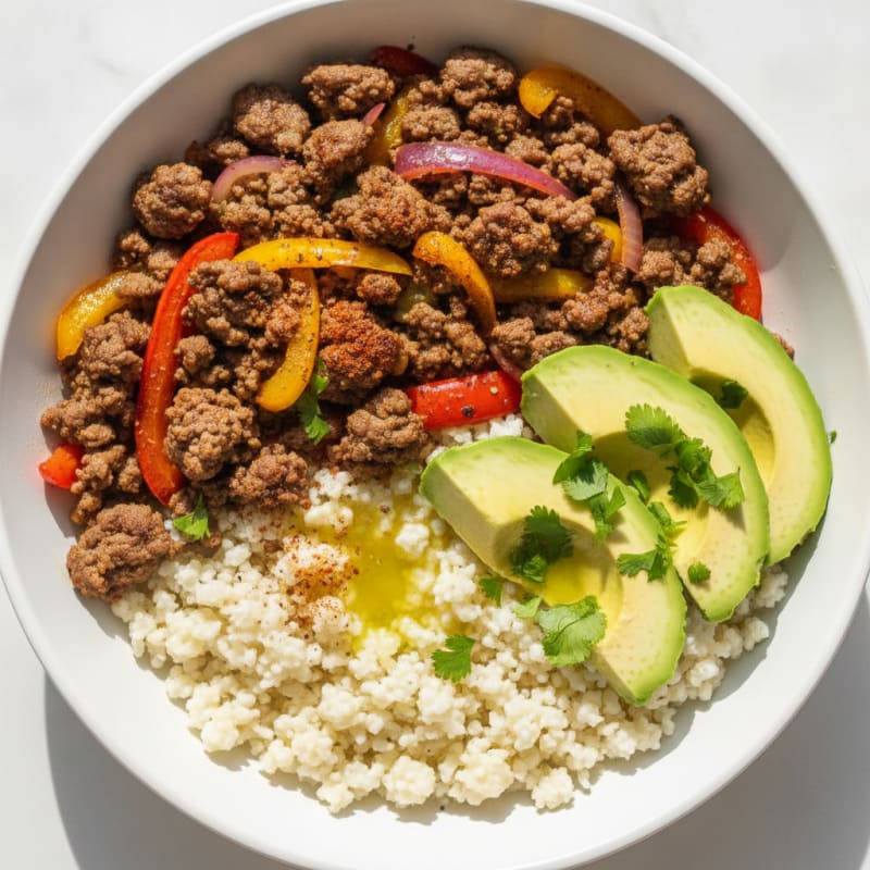 Ground Beef Taco Bowl