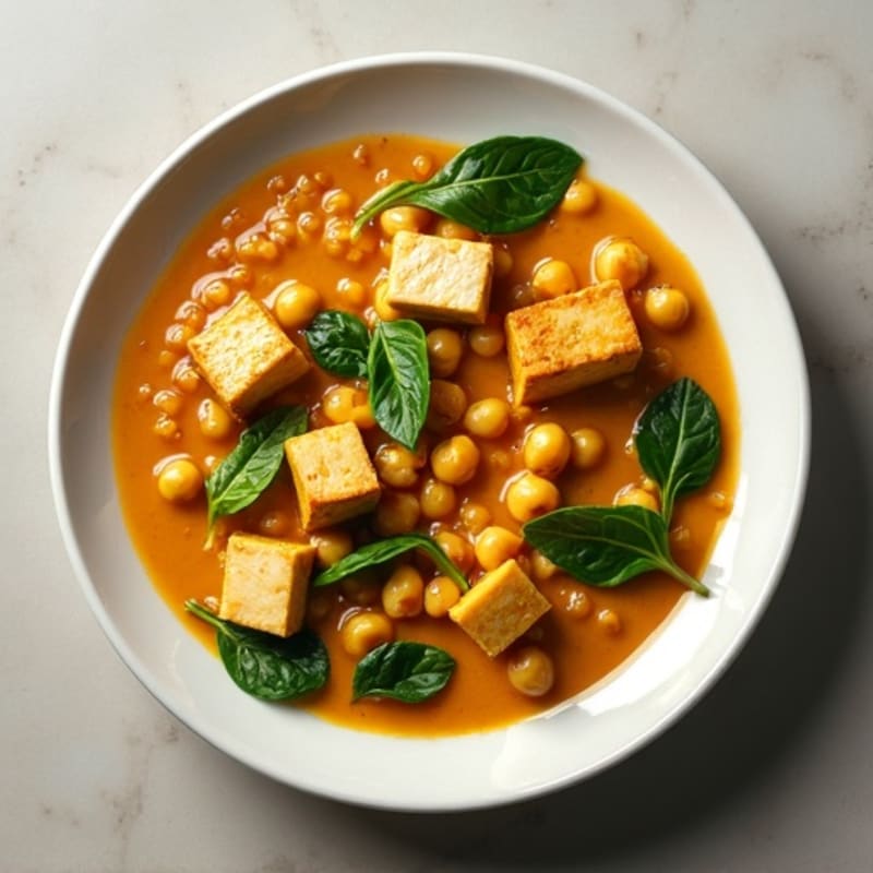 Creamy Coconut Curry Chickpea Stew