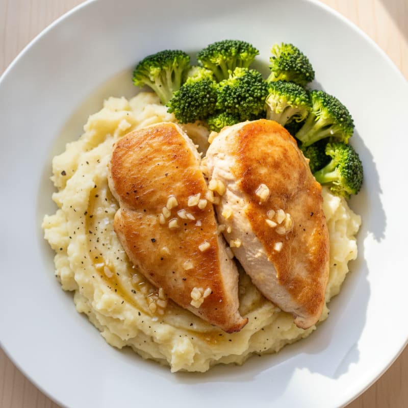Buttery Garlic Mashed Potatoes