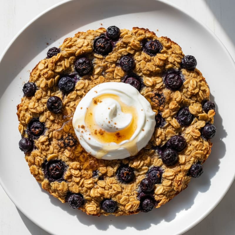 Blueberry Baked Oatmeal