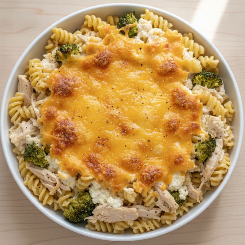 High-Protein Baked Macaroni and Cheese