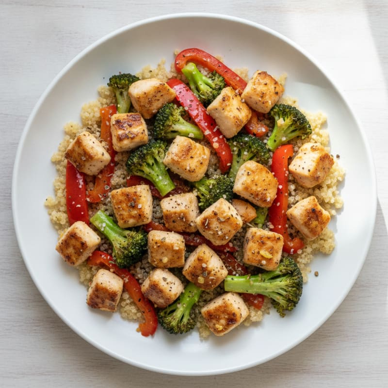 Speedy Weeknight Chicken and Veggies