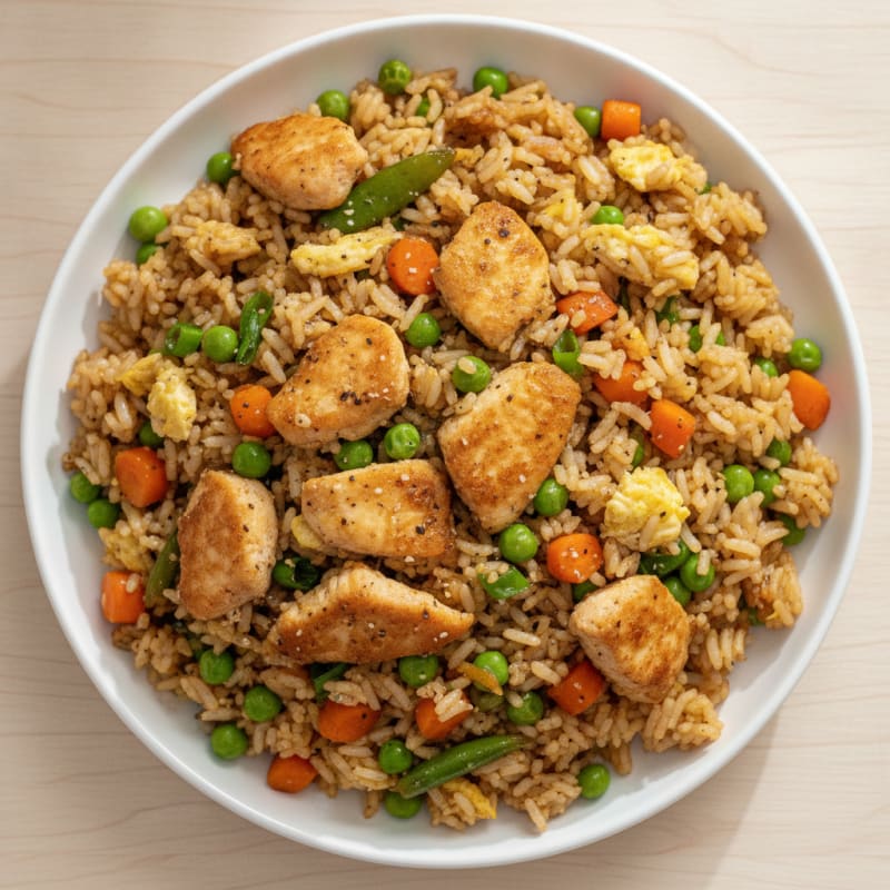 Savory Chicken Fried Rice