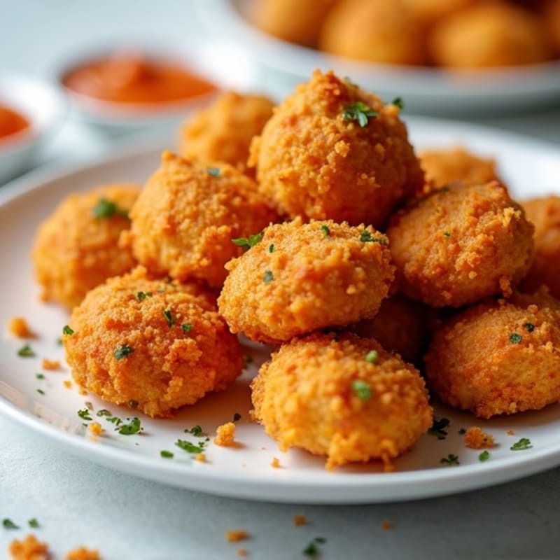 Crispy Baked Buffalo Chicken Bites