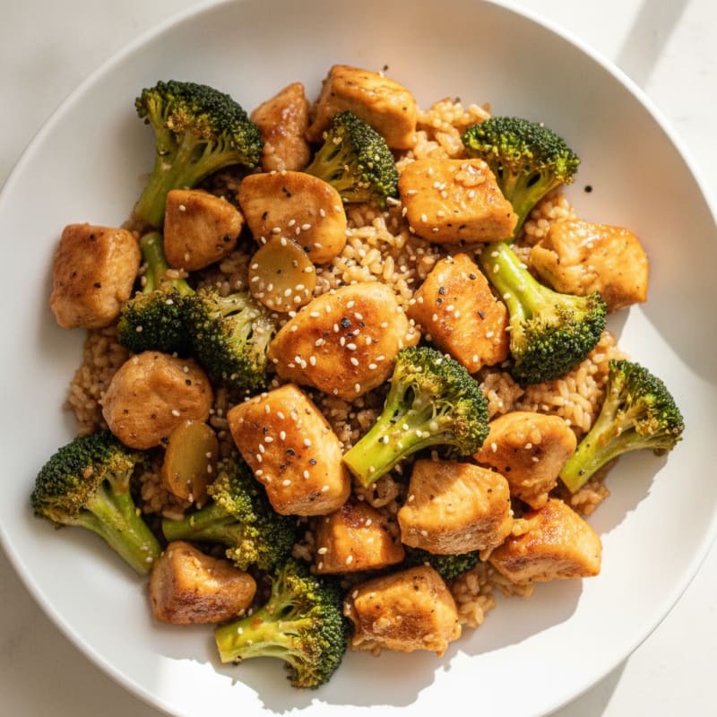 Teriyaki Chicken and Broccoli Stir-Fry