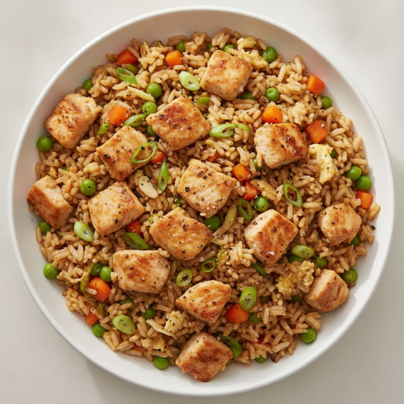 Chicken Fried Rice with Vegetables