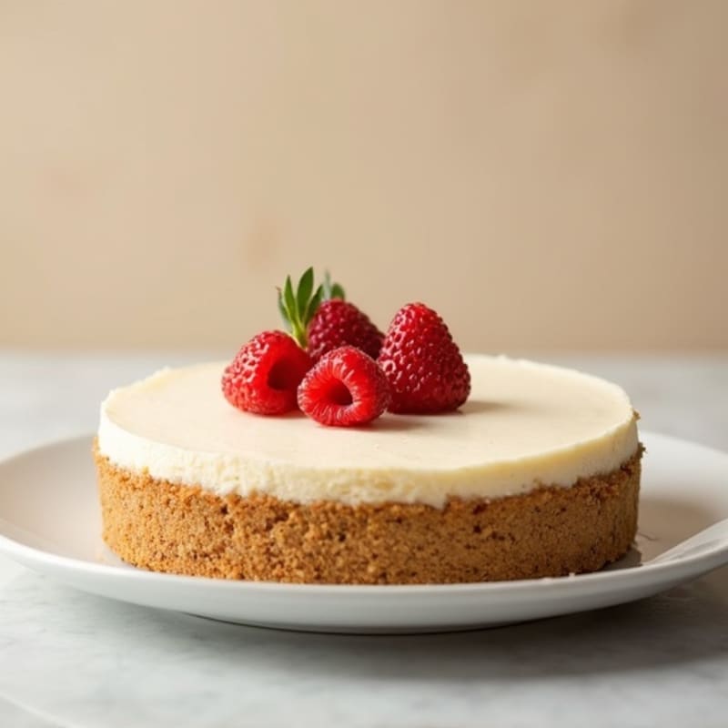 Creamy Greek Yogurt Protein Cheesecake