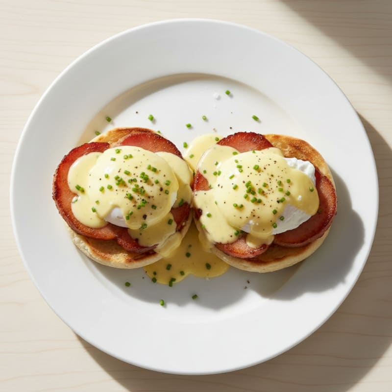 Classic Eggs Benedict with Hollandaise