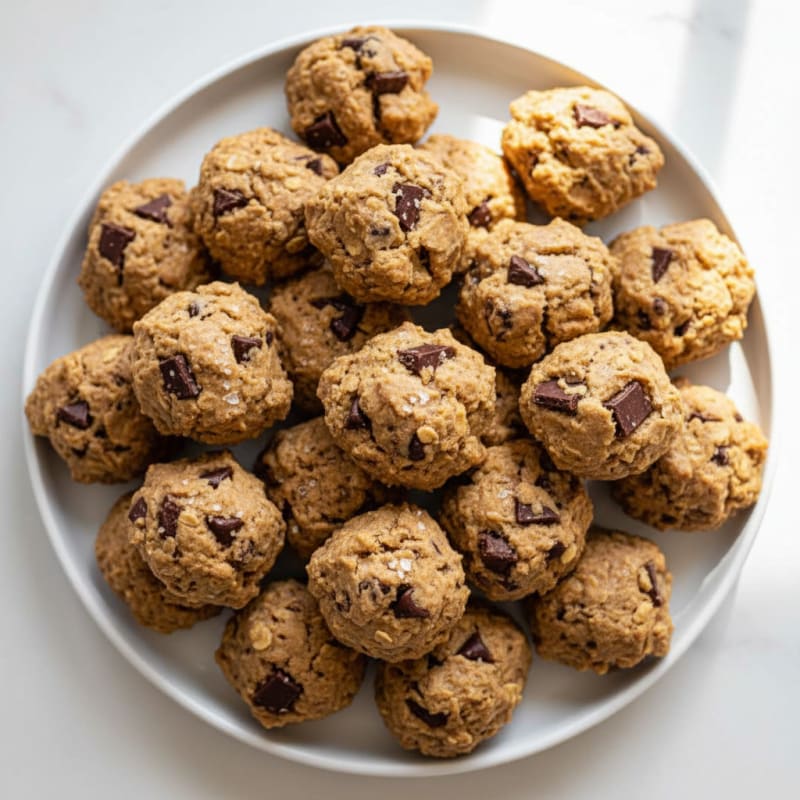 No-Bake Chocolate Chip Protein Bites
