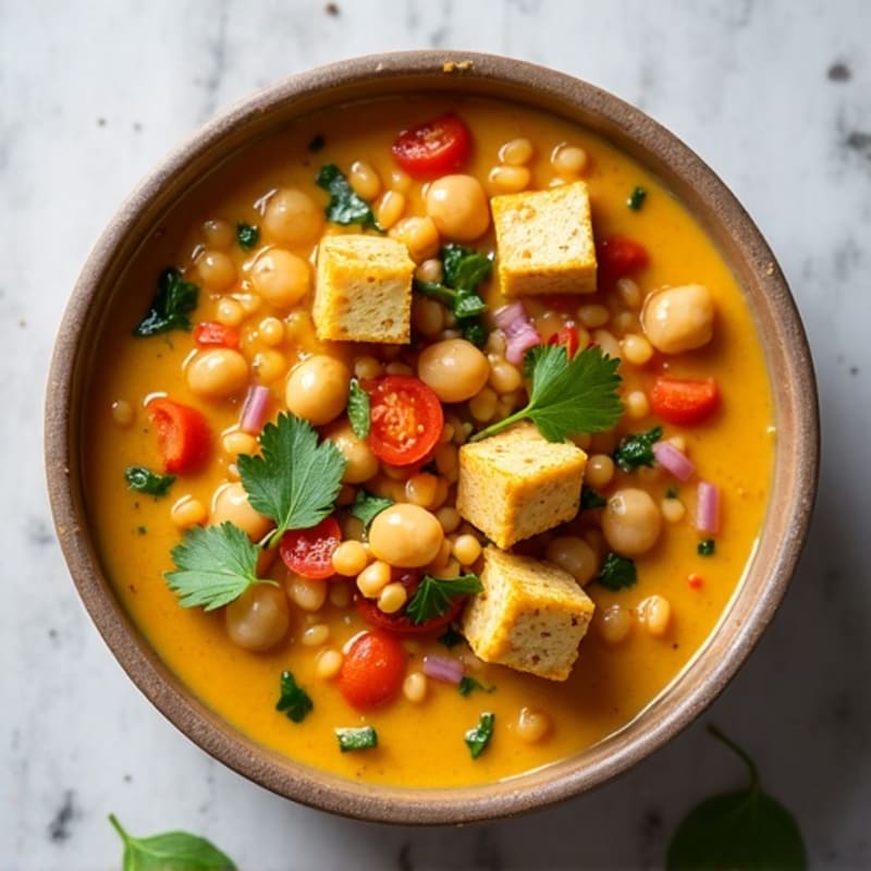 Creamy Coconut Red Lentil Dal