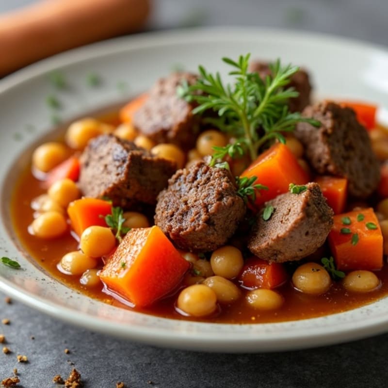 Slow-Cooked Lamb Stew with Warm Spices