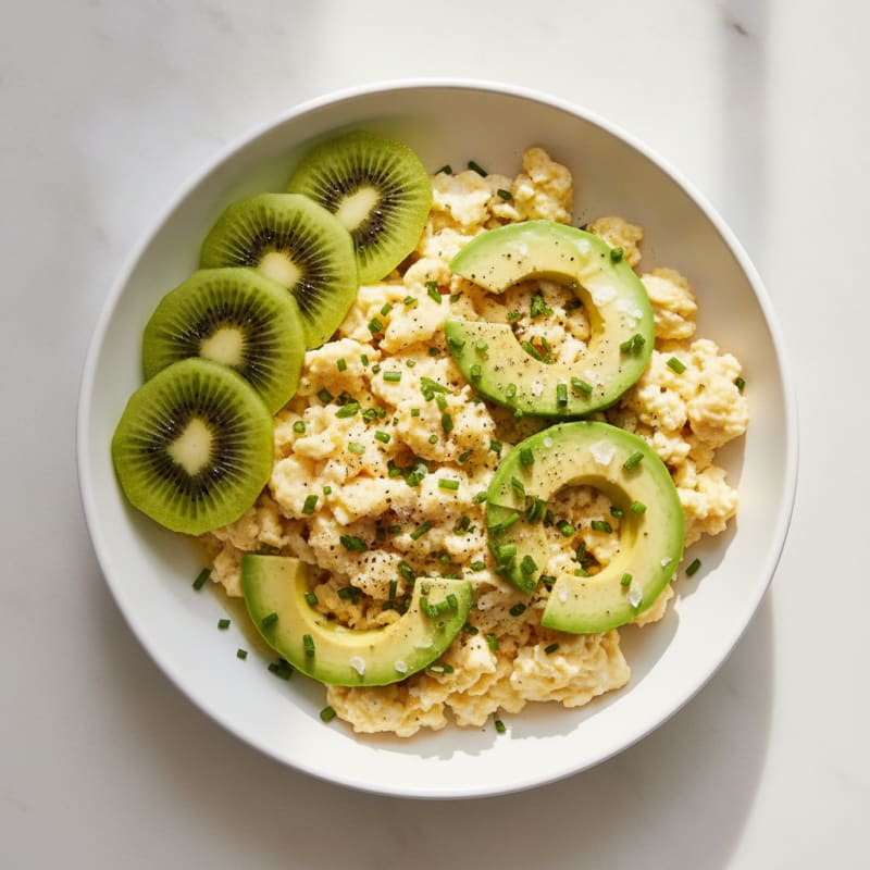 Avocado and Egg White Scramble