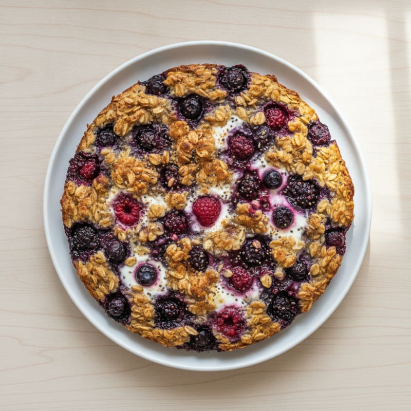 Baked Berry Oatmeal