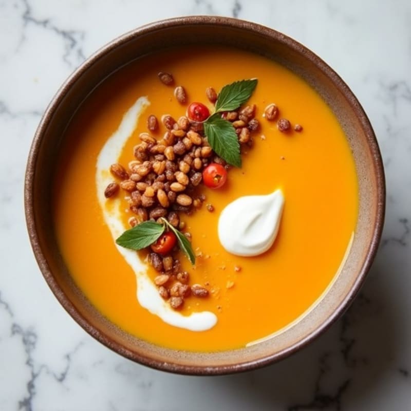 Silky Roasted Butternut Squash Soup