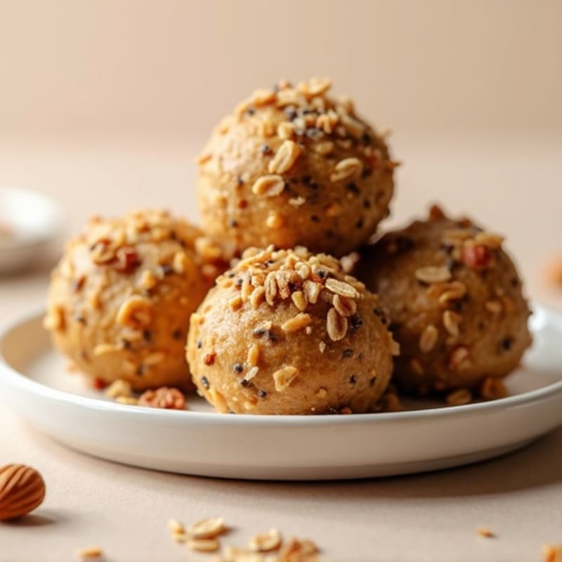No-Bake Almond Butter Protein Bites