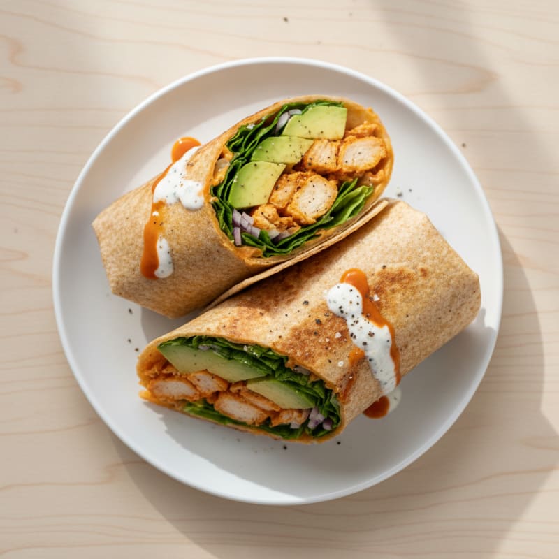 Buffalo Ranch Chicken Wrap