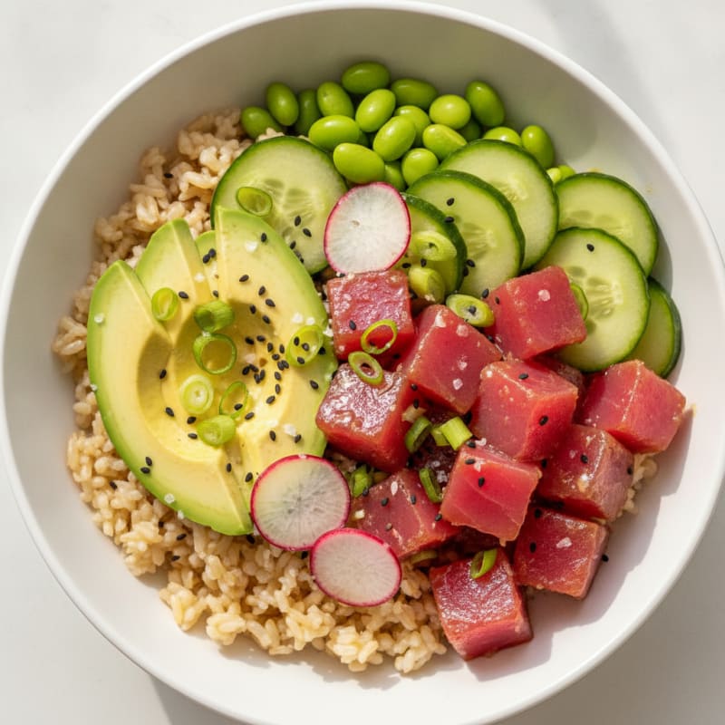 Hawaiian Tuna Poke Bowl