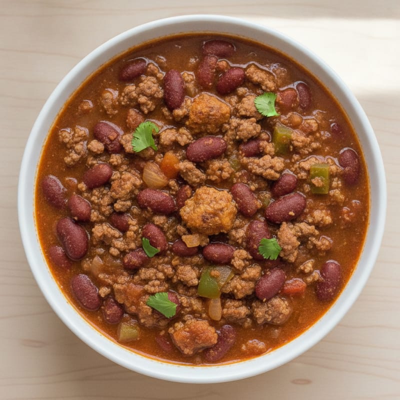 Hearty Beef and Bean Chili