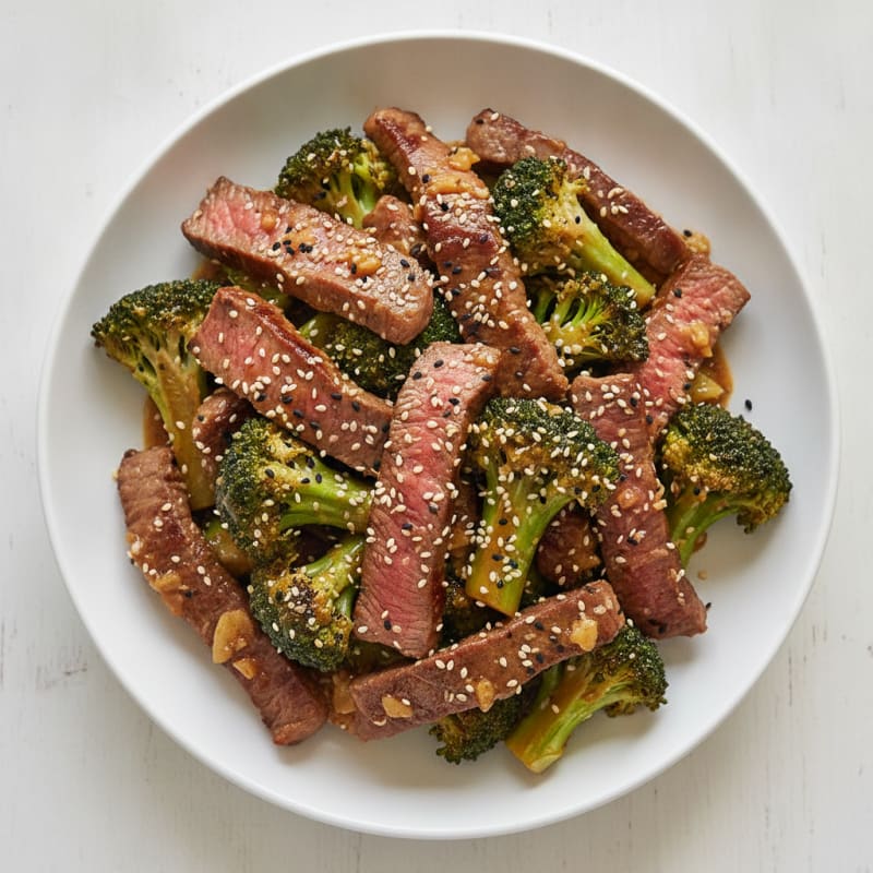 Sesame Beef and Broccoli Stir-Fry