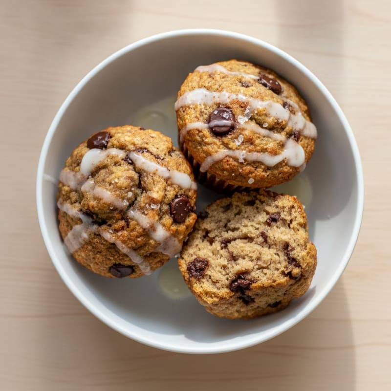 Banana Bread Protein Muffins
