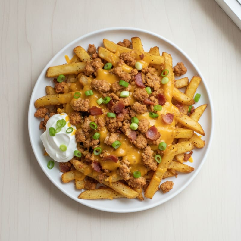 Loaded Bacon Cheddar Fries