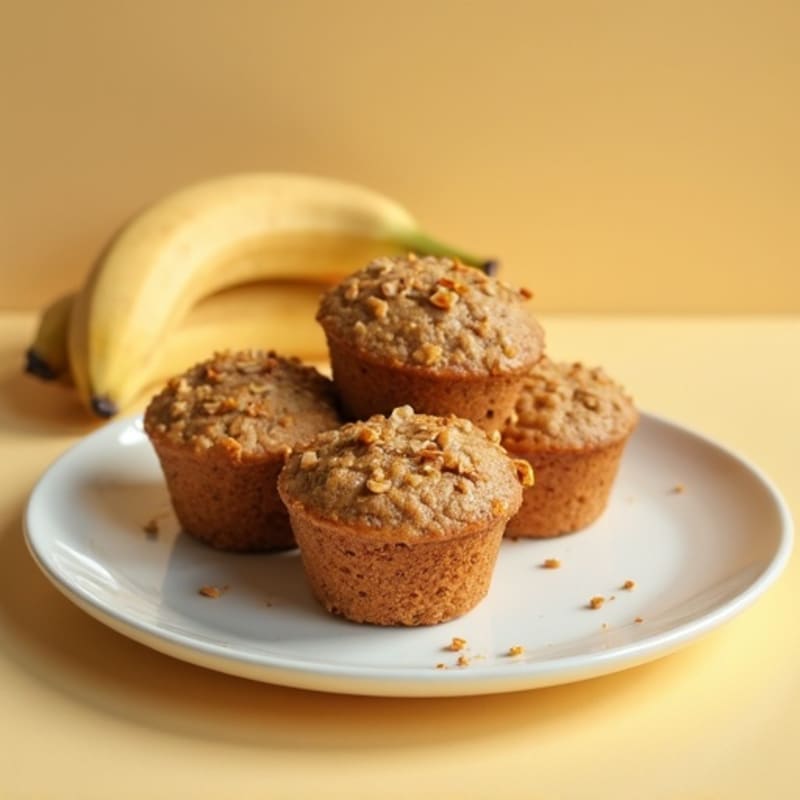 Protein-Packed Banana Oat Muffins