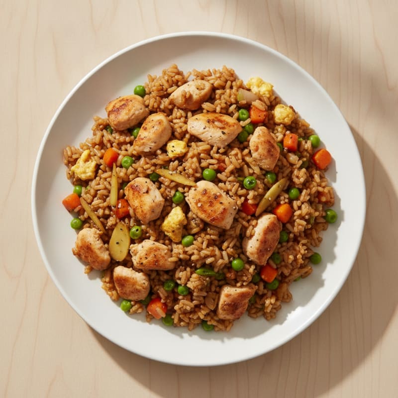 Chicken and Vegetable Fried Rice