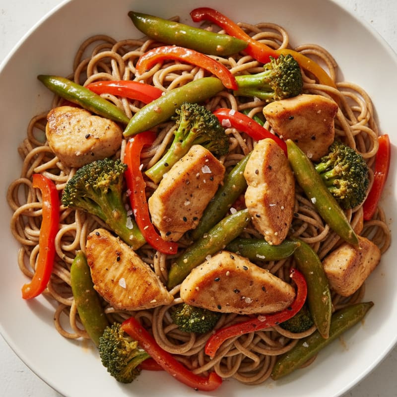Sesame-Ginger Chicken Stir-Fry