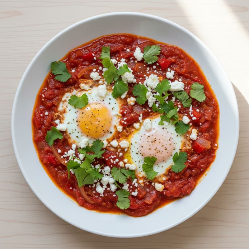 Shakshuka with Feta and Herbs