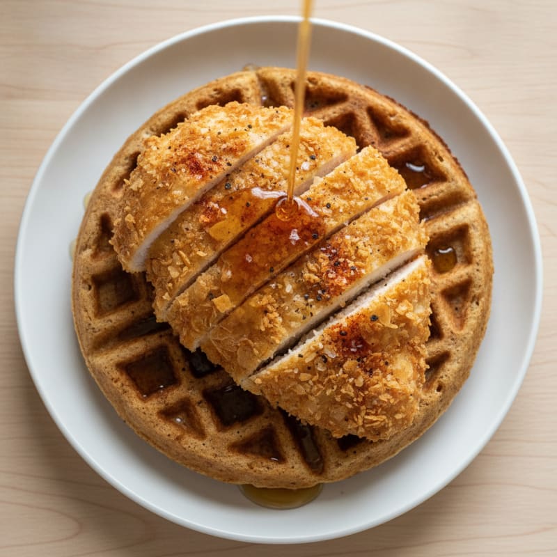 Golden Chicken & Waffles