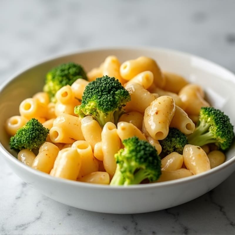 Chicken and Broccoli Baked Mac and Cheese