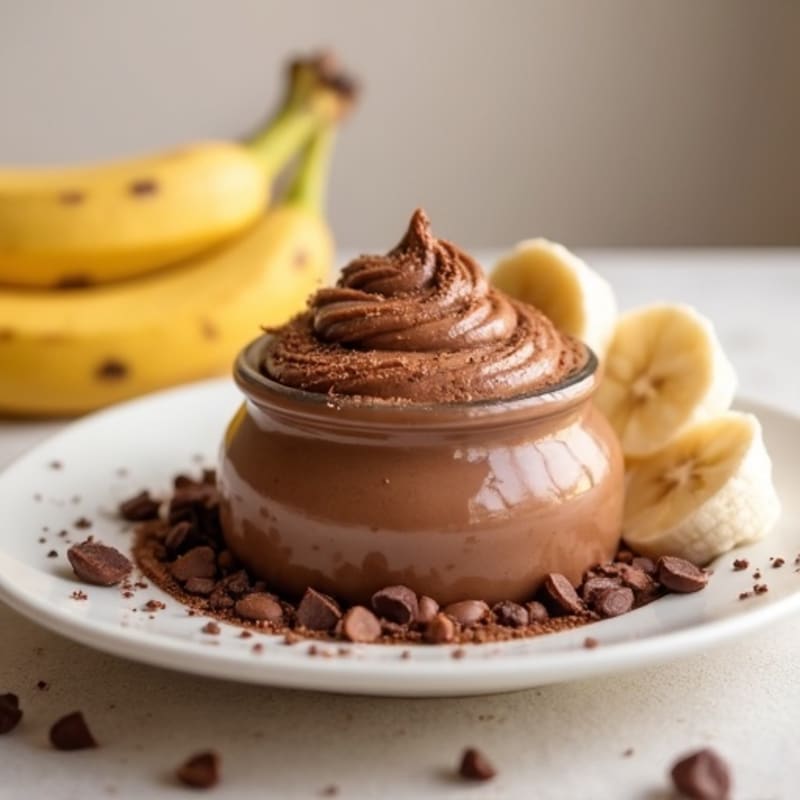 Silky Chocolate Protein Pudding with Greek Yogurt