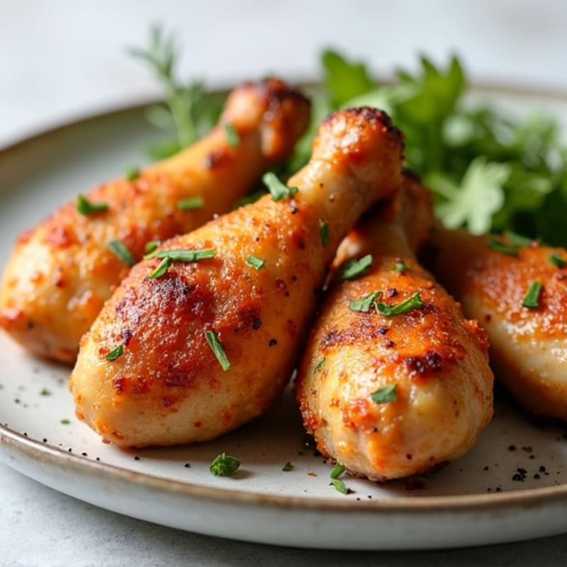 Crispy Herb-Roasted Chicken Drumsticks