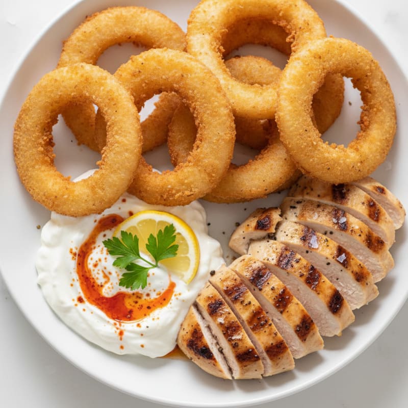 Crispy Beer-Battered Onion Rings