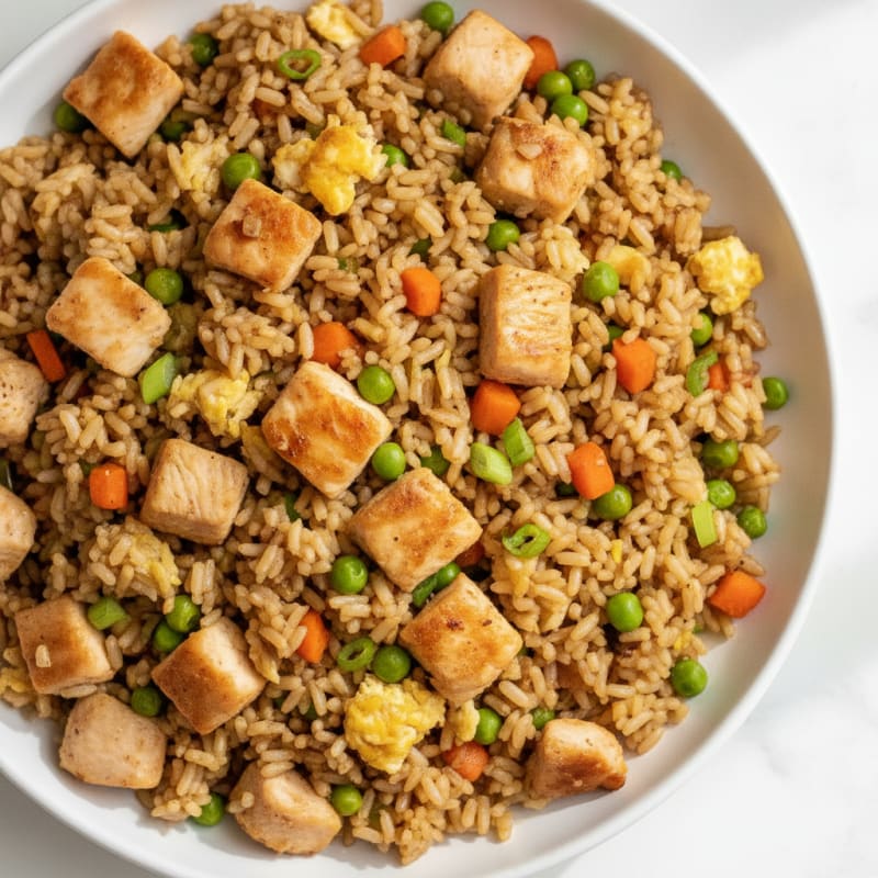 Chicken and Vegetable Fried Rice