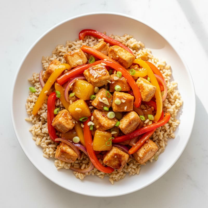 Sweet and Sour Chicken Stir-Fry